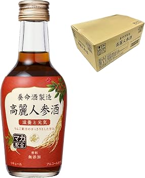 Amazon.co.jp: 養命酒製造 高麗人参酒 [ リキュール 200ml×24本